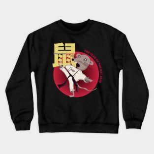 This Chinese Zodiac New Year of the Rat 2020 Kawaii Kung Fu Crewneck Sweatshirt